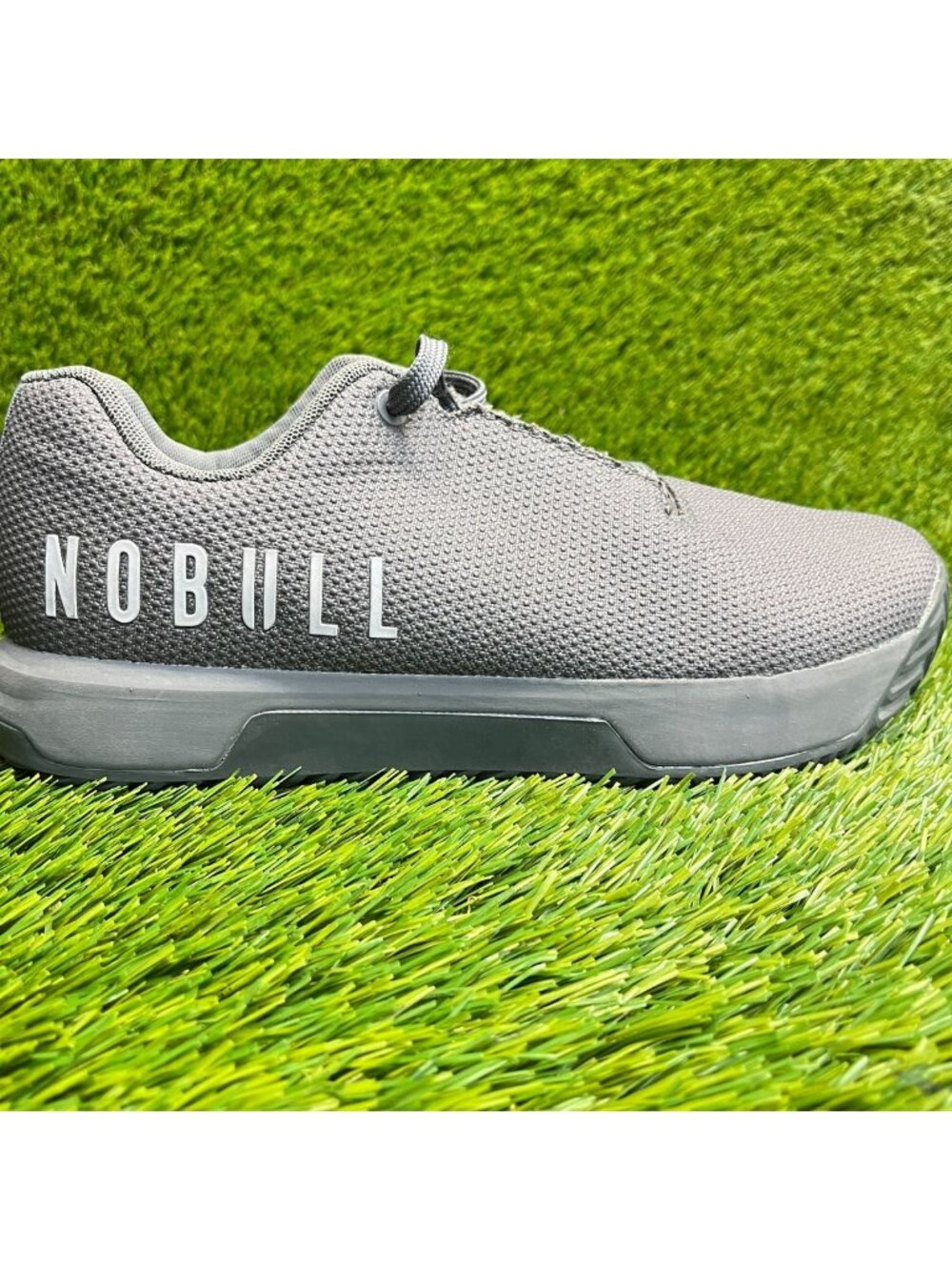 Nobull Outwork Mens Size 8.5 Womens 10 Gray Athletic Running Shoes Sneakers